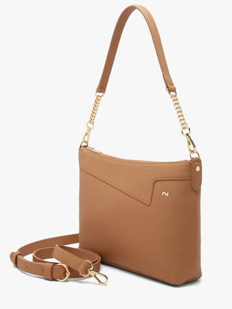 Cross Body Tas Grenada Leder Nathan baume Bruin nathan 56 ander zicht 2